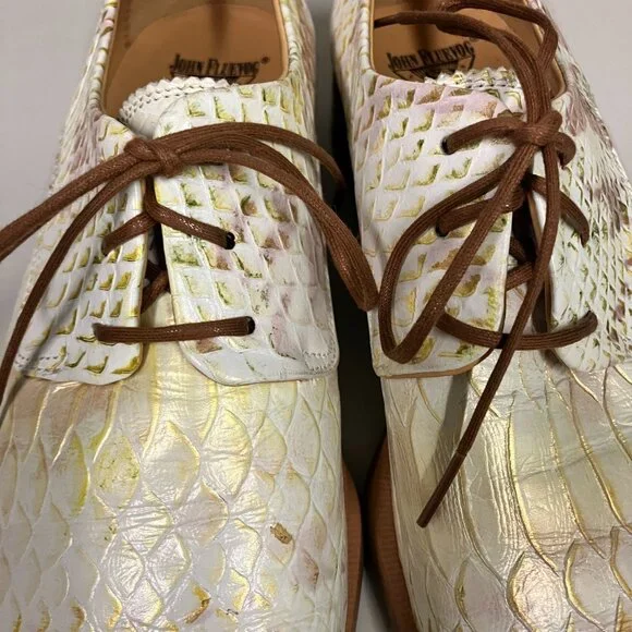 *Barely Worn* 2019 Fluevog Modvog ACE FACE! Snake, Size Men's 5 (Women's 8.5)! - Picture 6 of 13